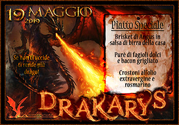 Drakarys! alla Tana del Drago	Fumante™